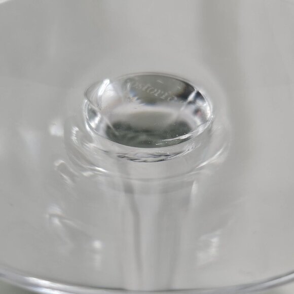 Fostoria  Glamour Gray Champagne Coupes 5" set-2 dessert glasses MCM minimalist - Picture 8 of 10